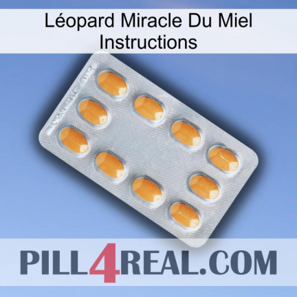 Léopard Miracle Du Miel Instructions cialis3